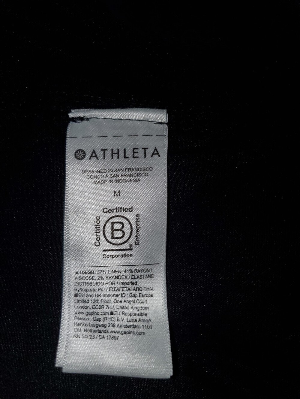 Athleta Paradise Straight Leg Cargo Drawstring Waist Pants NWT Size: M - Picture 15 of 15